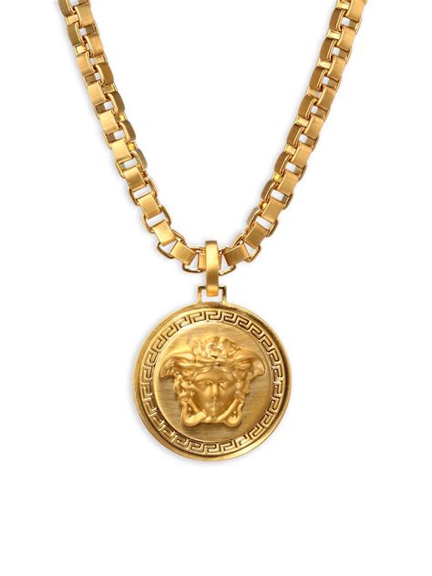 versace star necklace|versace necklace for men.